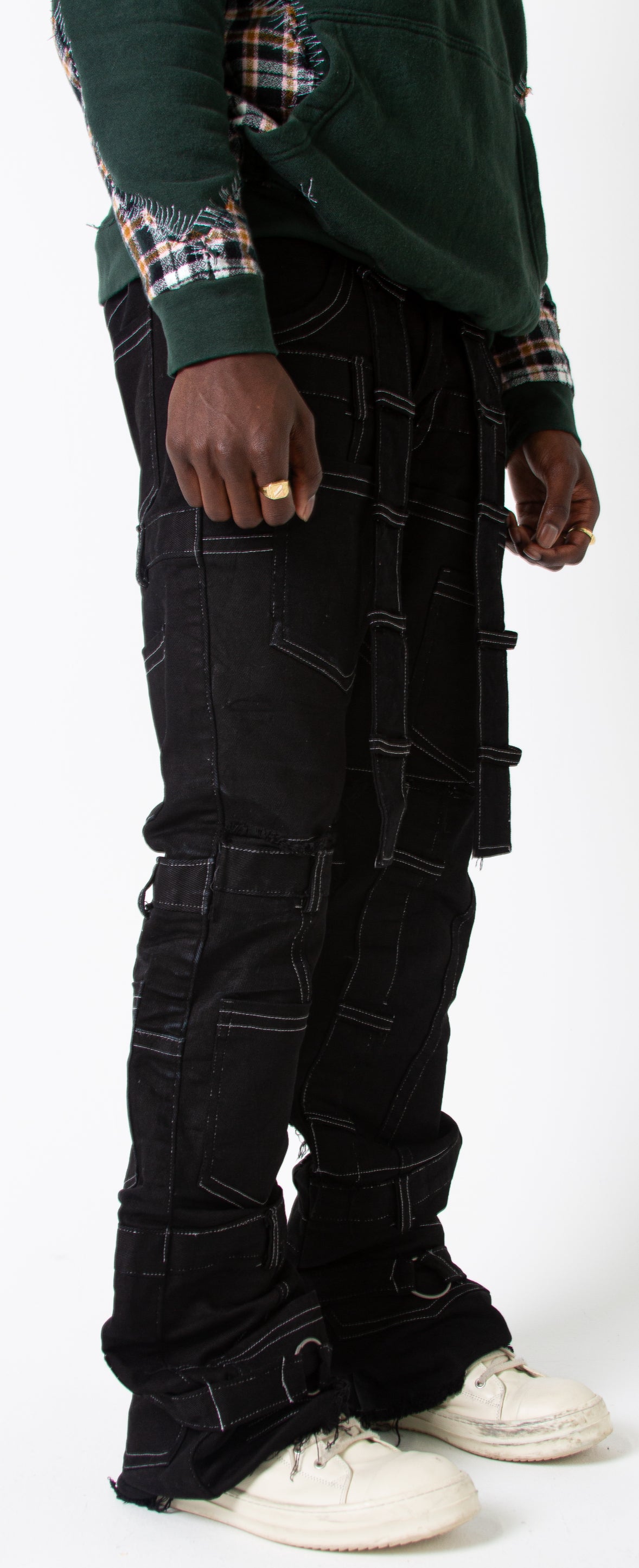 RAGER PATCH STACK PANTS image 1